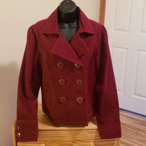 Burgundy American Eagle jacket size L